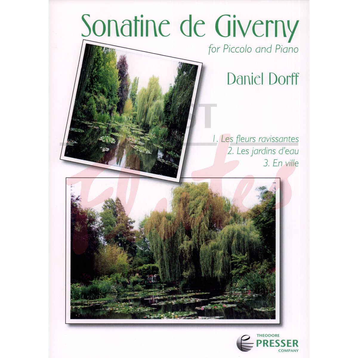 Sonatine de Giverny for Piccolo and Piano