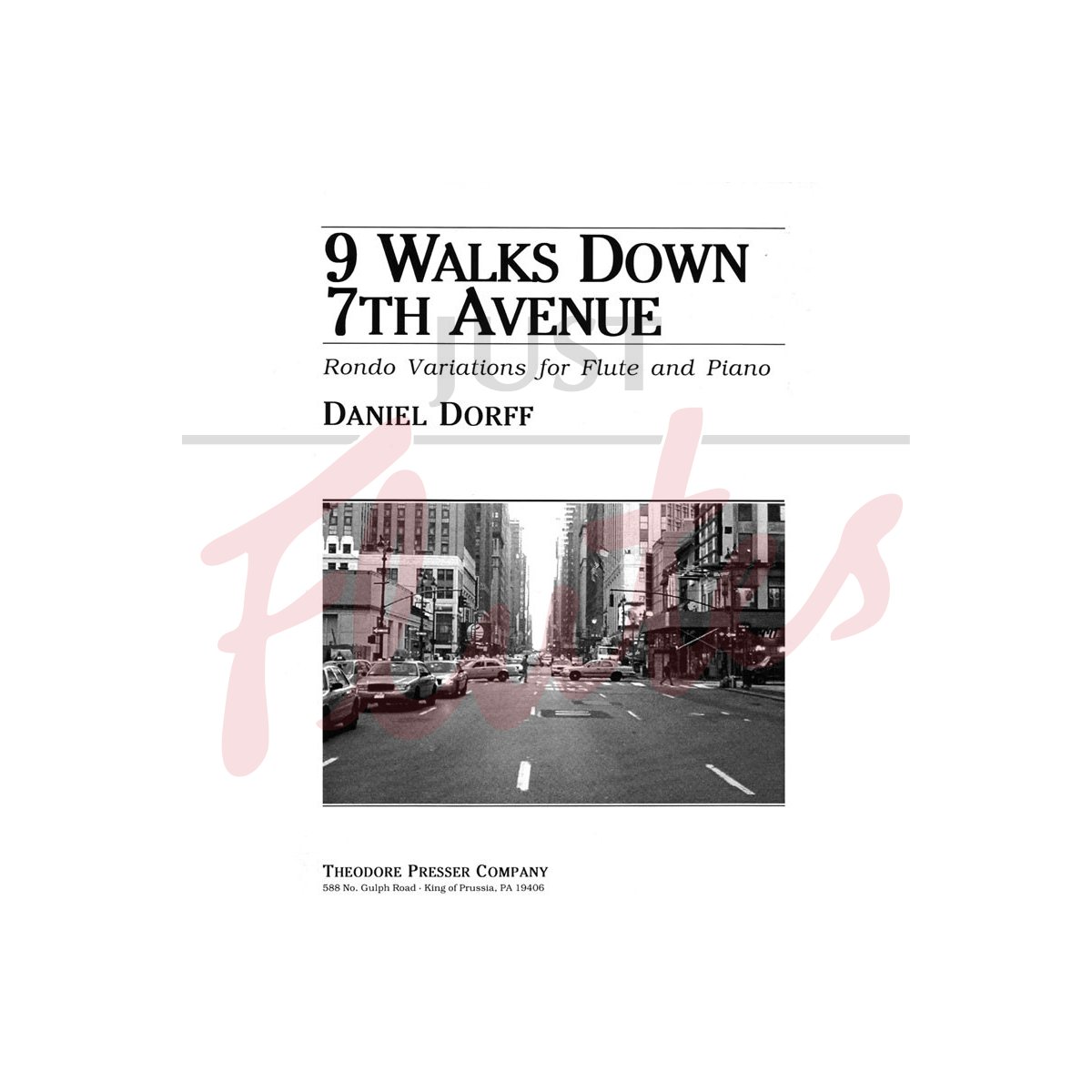 9 Walks Down 7th Avenue: Rondo Variations for Flute and Piano