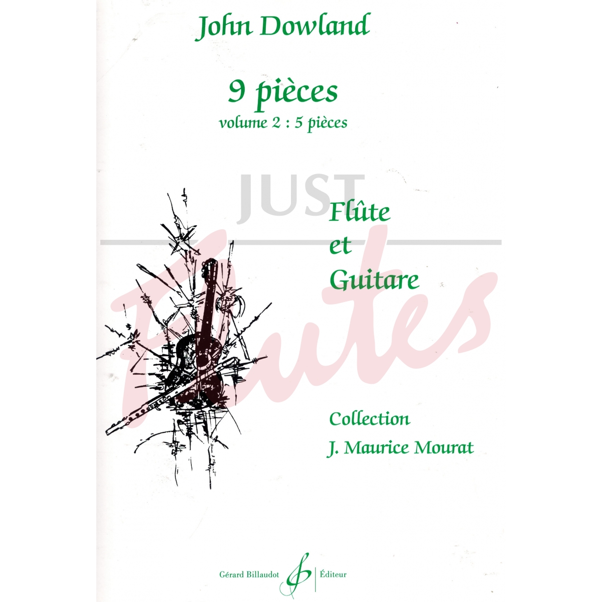 9 Pieces Vol 2: 5 Pieces for Flute &amp; Guitar