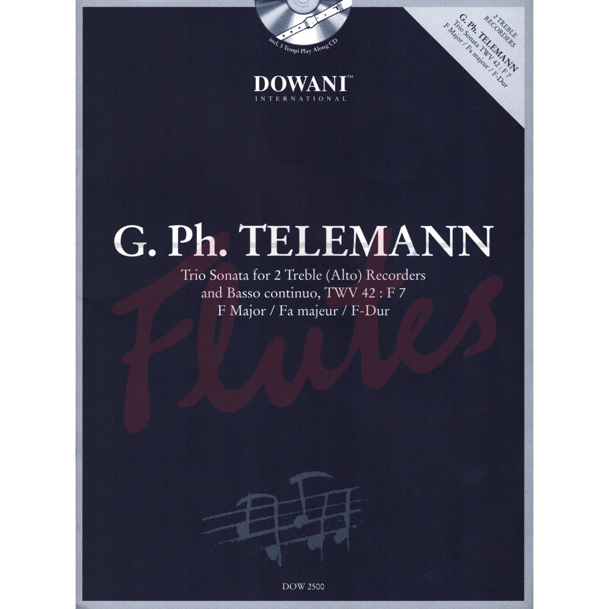 Trio Sonata in F major for Two Flutes/Treble Recorders and Basso Continuo