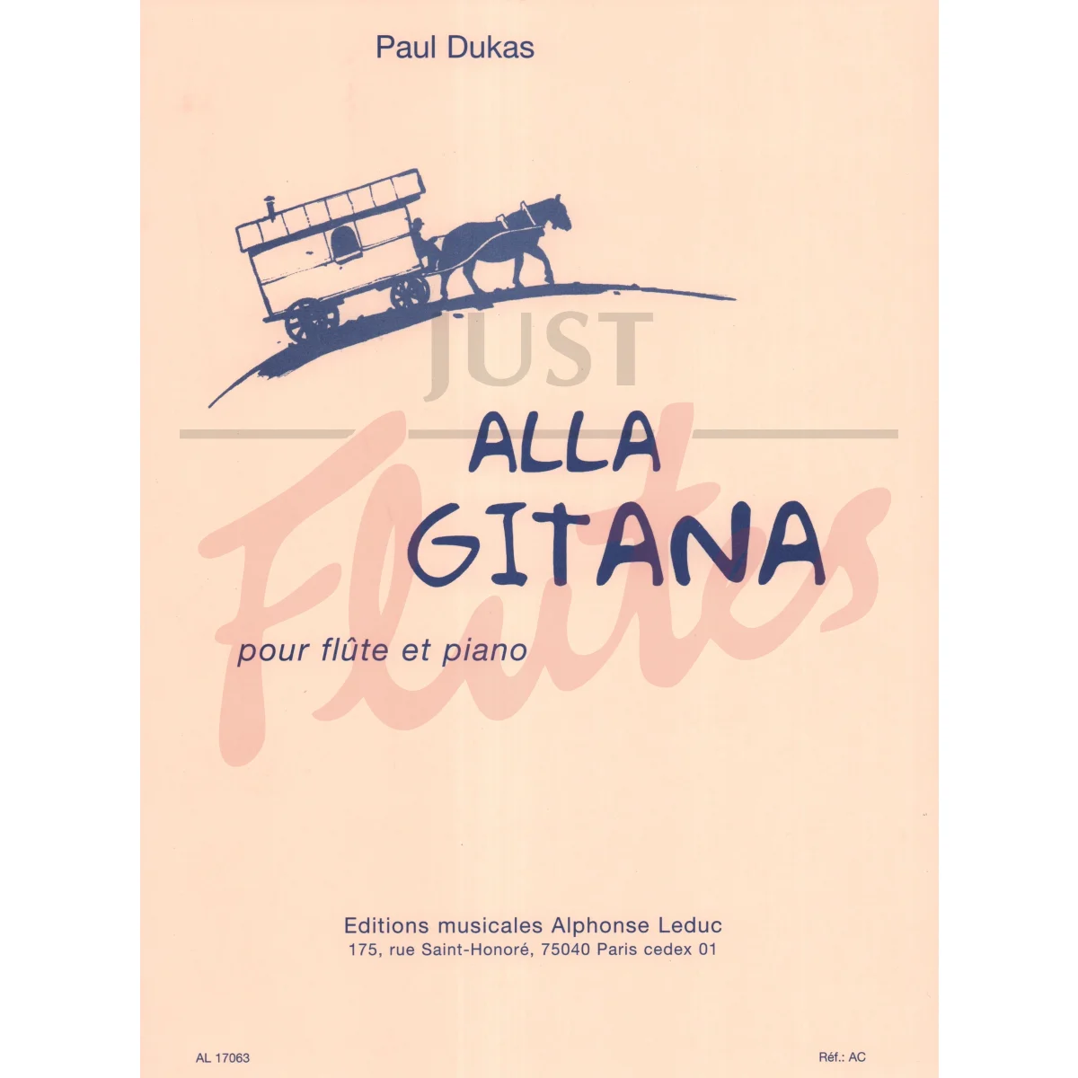 Alla Gitana for Flute and Piano