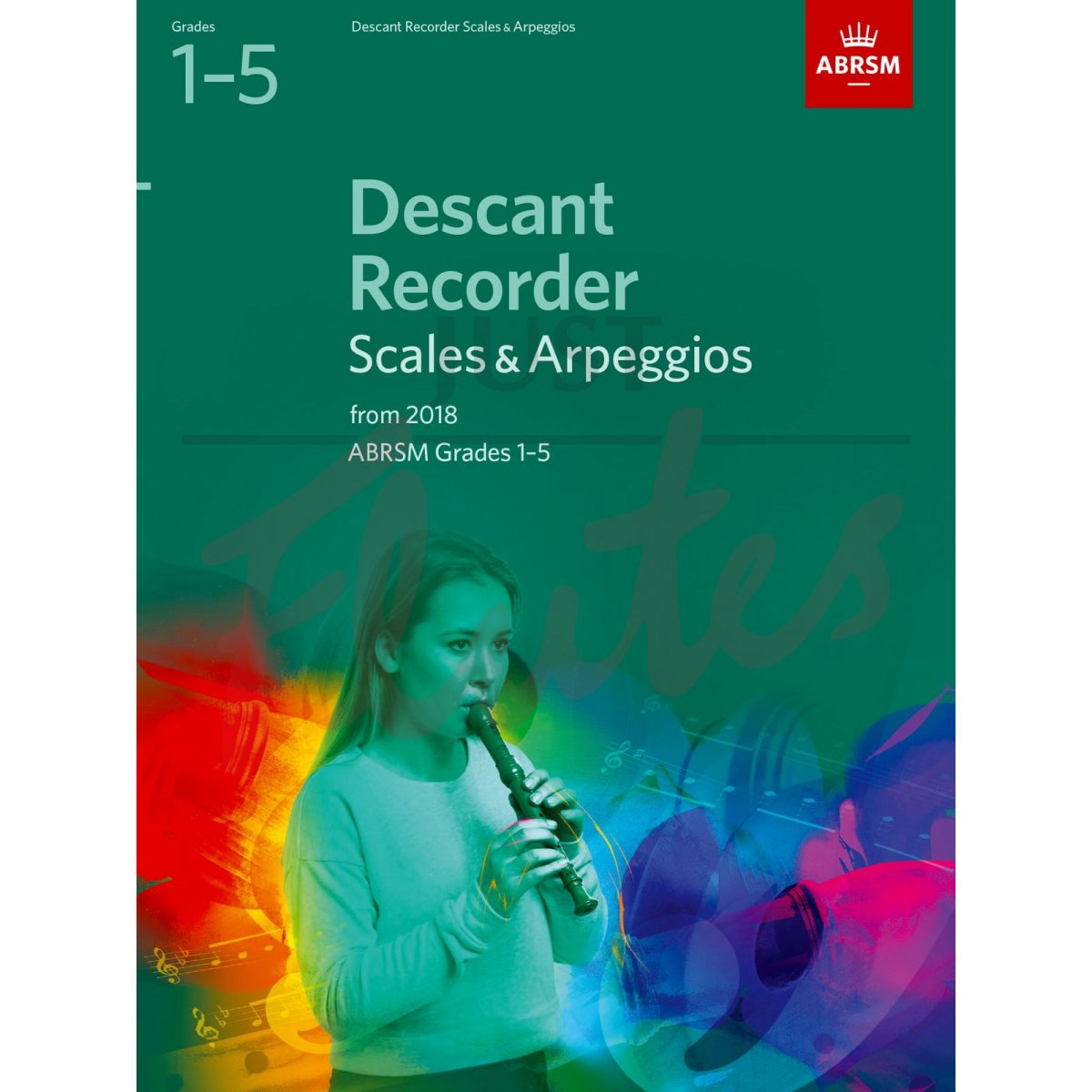 Scales &amp; Arpeggios Grades 1-5 (from 2018) [Descant Recorder]