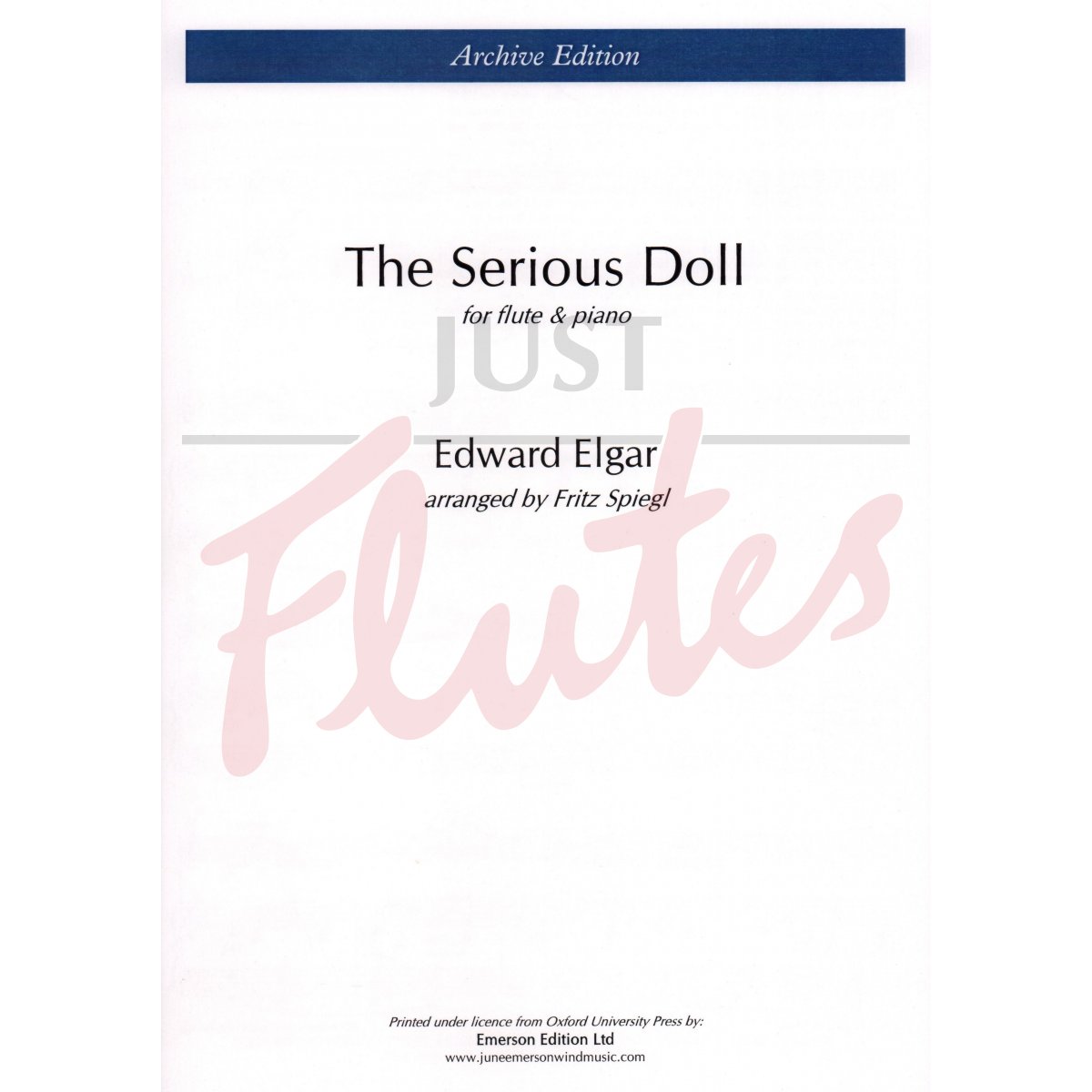 The Serious Doll for Flute and Piano