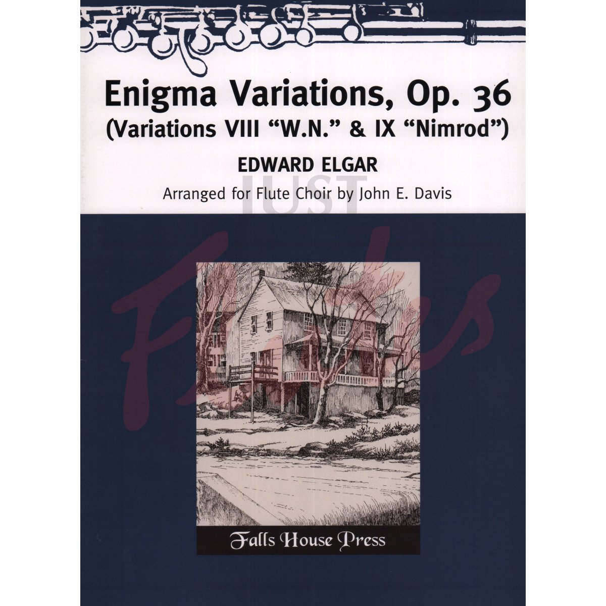 Enigma Variations for Flute Choir: Variations VIII &quot;W.N.&quot; &amp; IX &quot;Nimrod&quot;