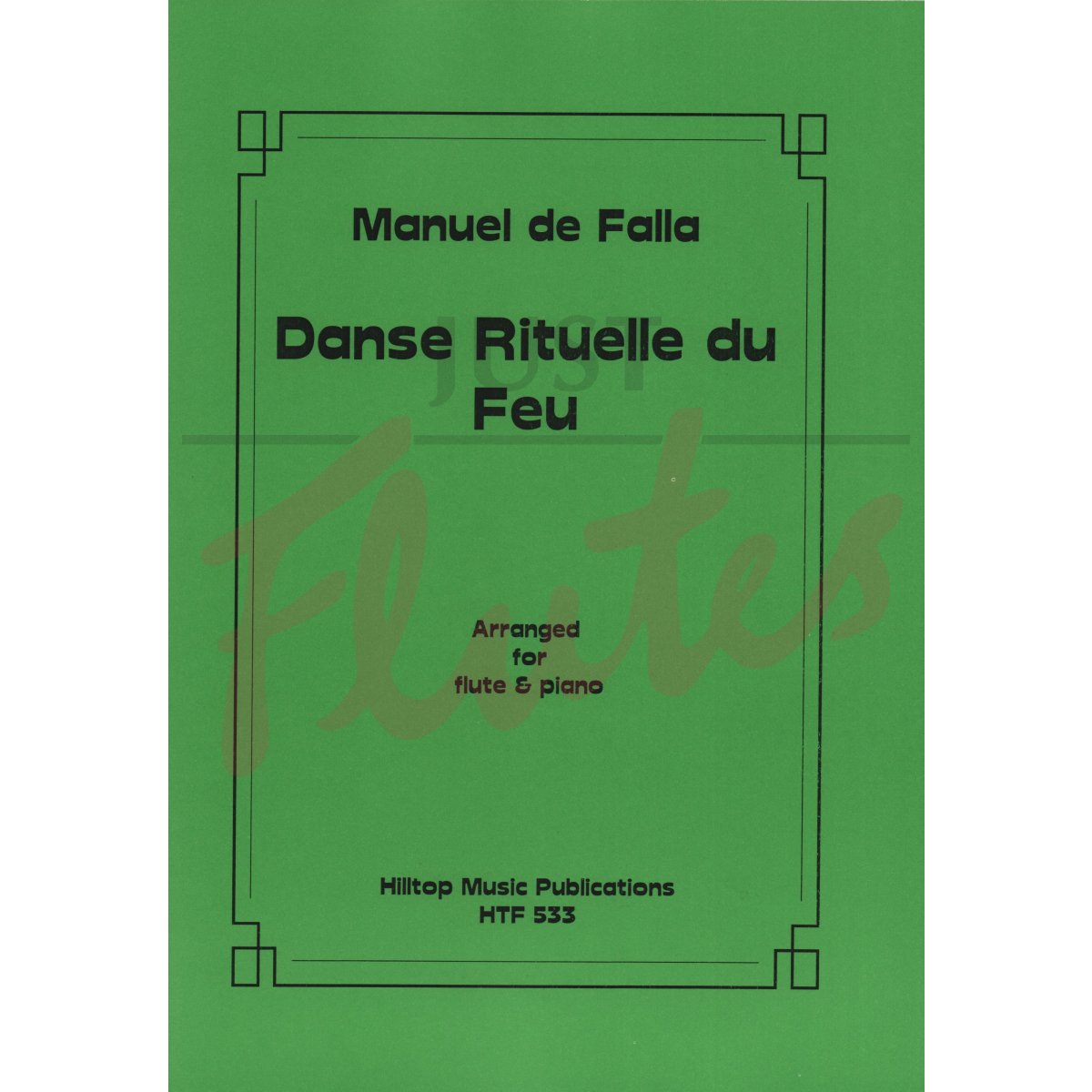 Danse Rituelle du Feu (Ritual Fire Dance) for Flute and Piano