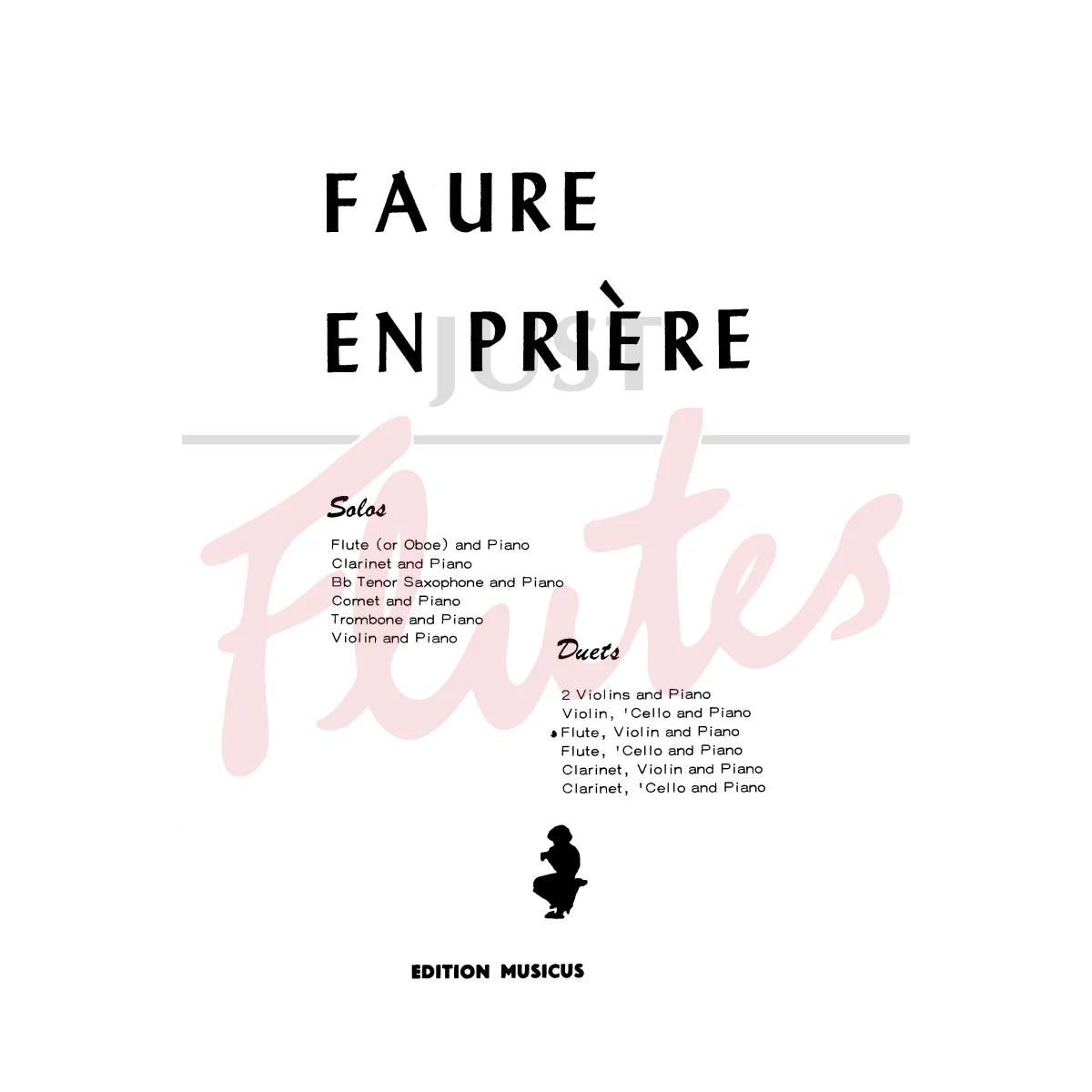 En Prière for Flute, Violin and Piano
