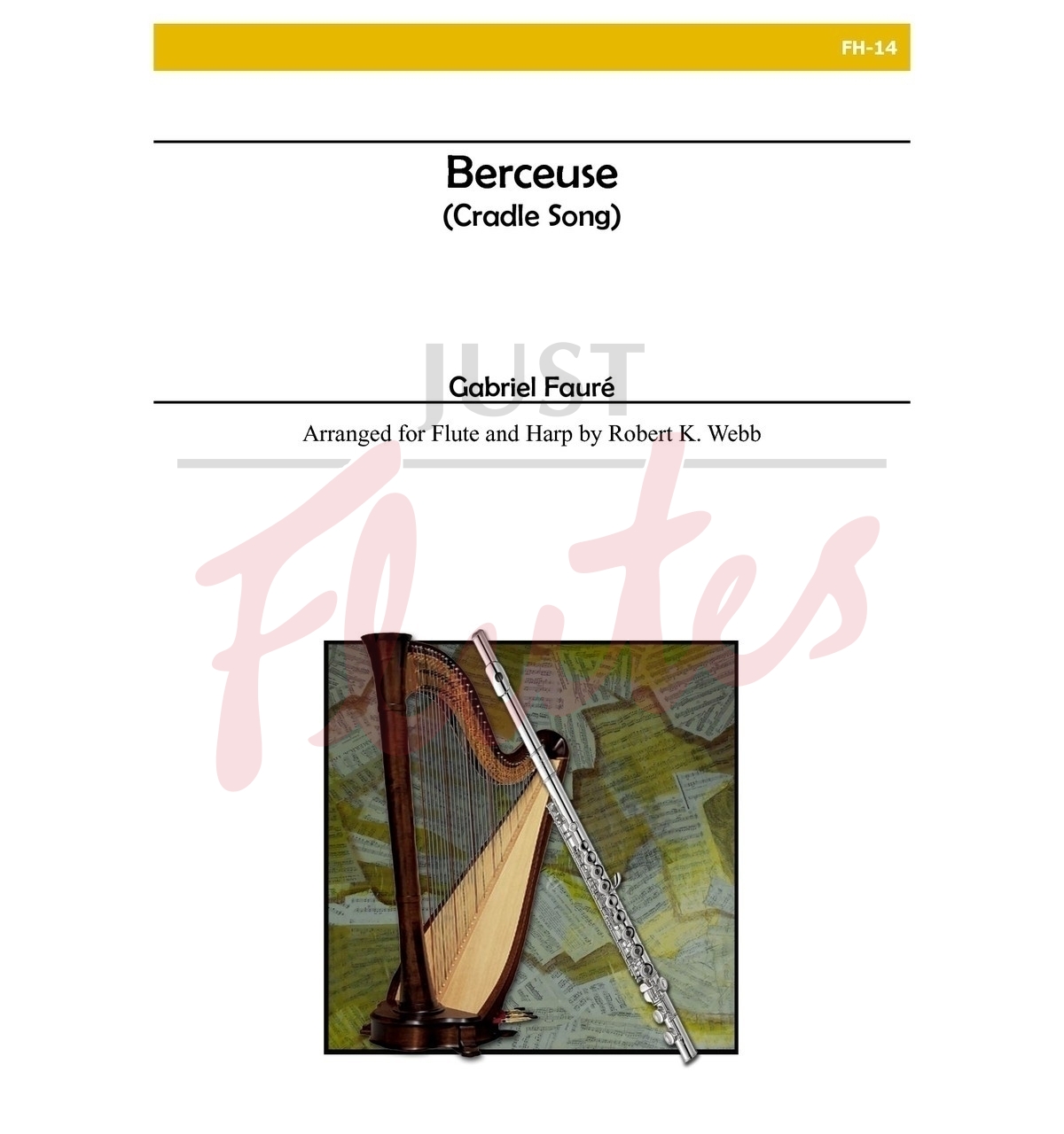 Berceuse (Cradle Song) for Flute and Harp