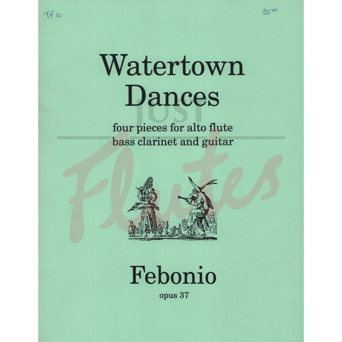 Watertown Dances for Alto Flute, Bass Clarinet and Guitar