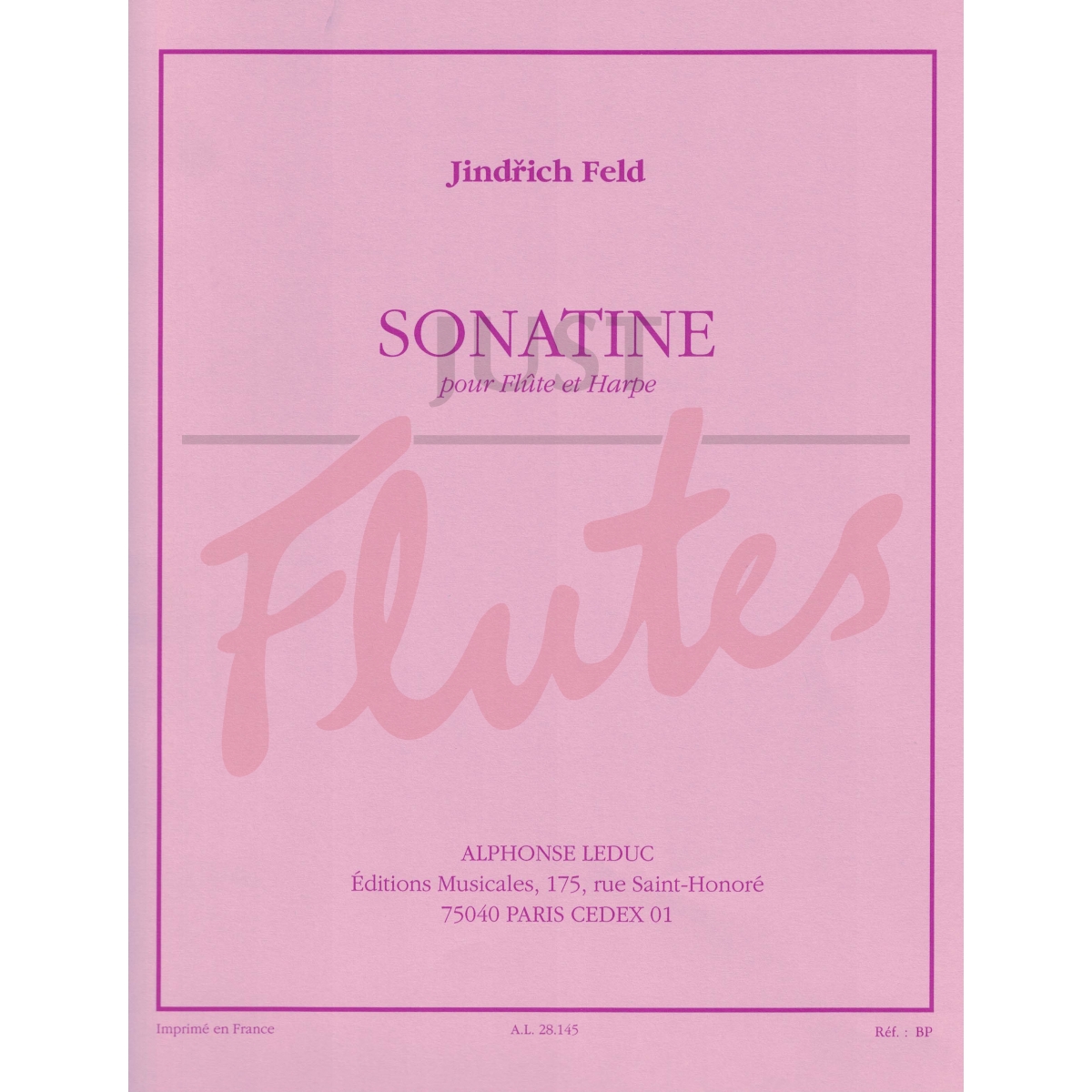 Sonatine for Flute and Harp