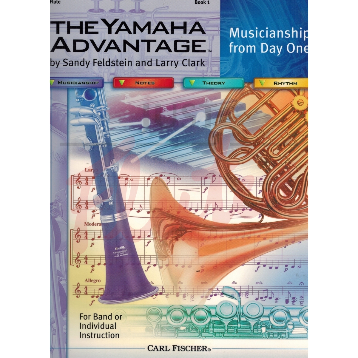 The Yamaha Advantage for Flute Vol 1 (Piano Accompaniment)