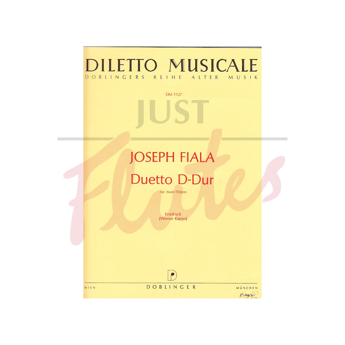 Duetto in D major for Two Flutes