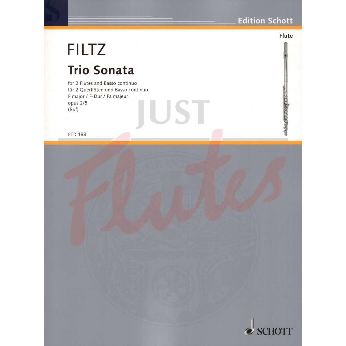 Trio Sonata in F major for Two Flutes and Basso Continuo