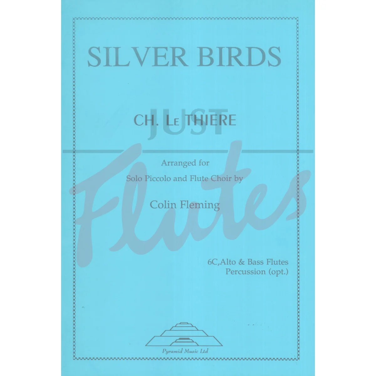 Silver Birds for Solo Piccolo and Flute Choir