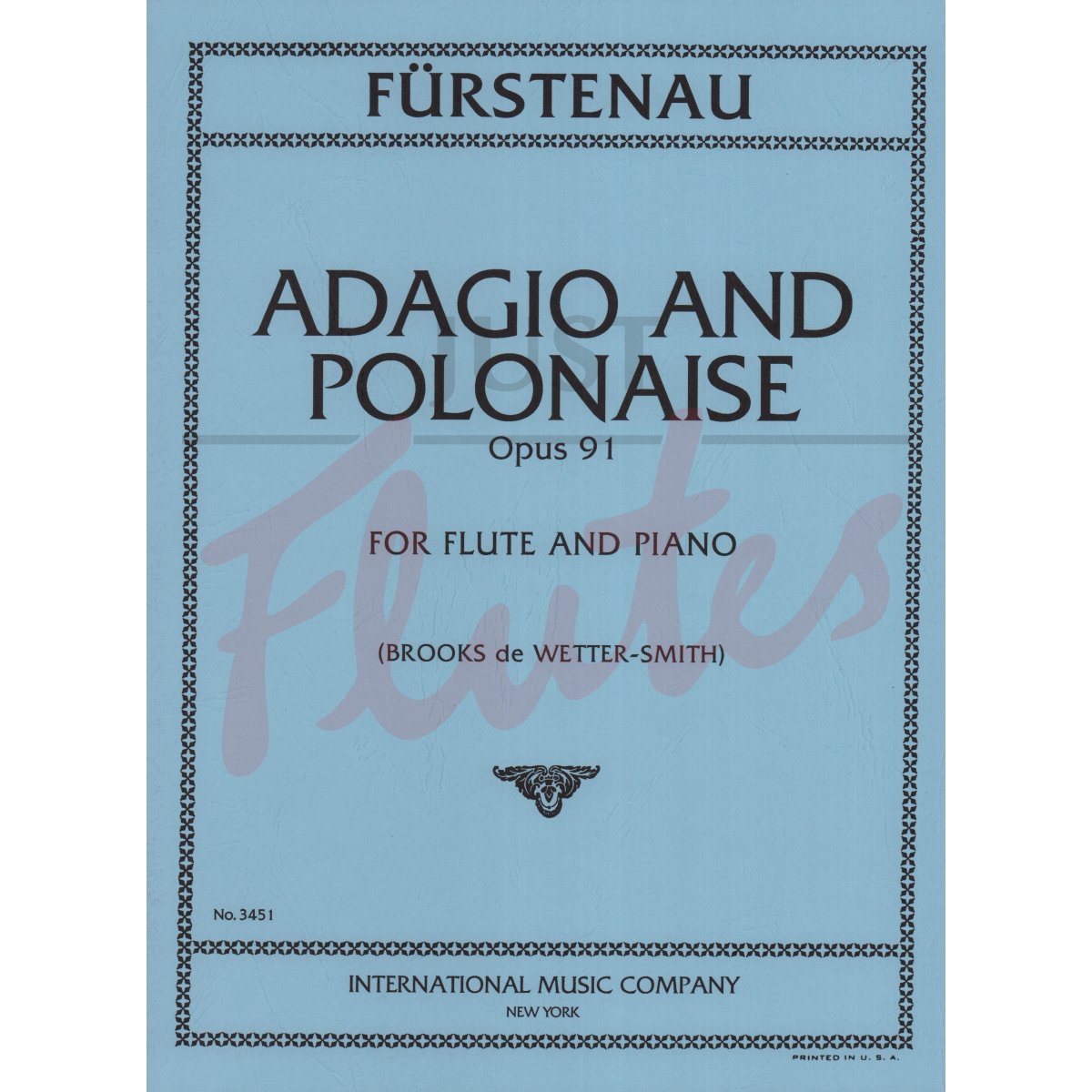 Adagio and Polonaise for Flute and Piano