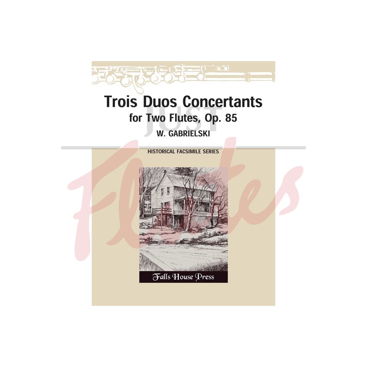 Trois Duos Concertants for Two Flutes