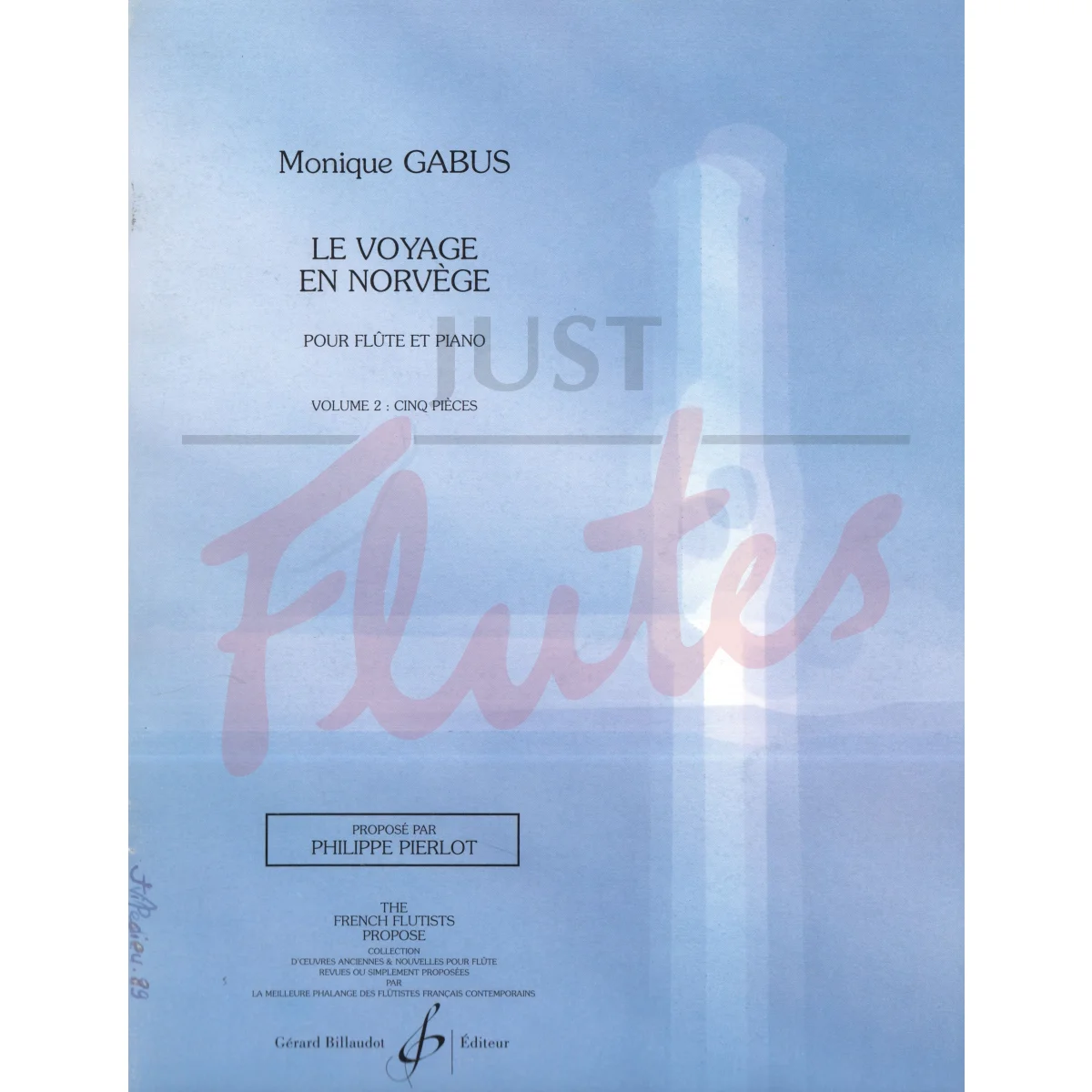 Le Voyage en Norvege for Flute and Piano