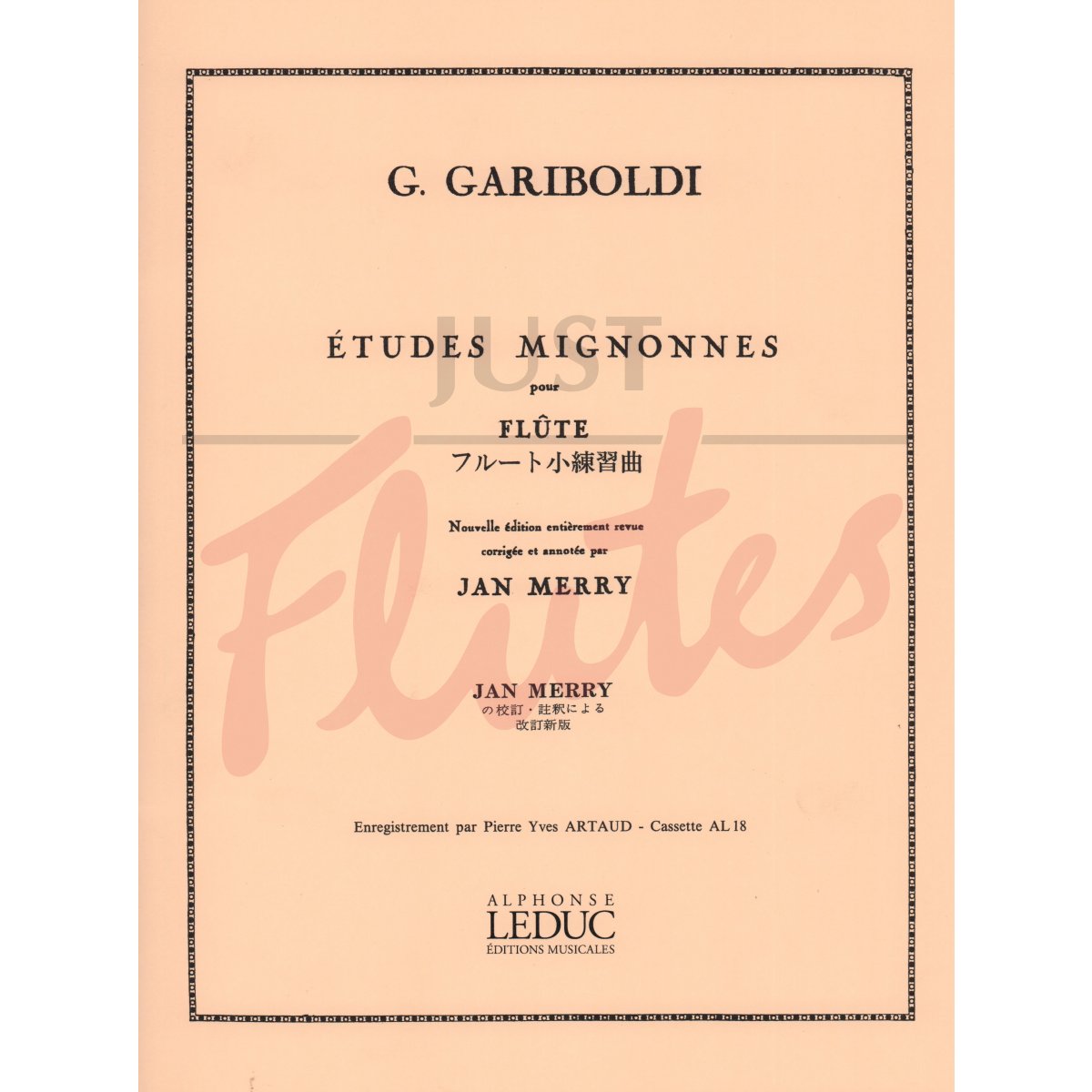 Etudes Mignonnes for Flute