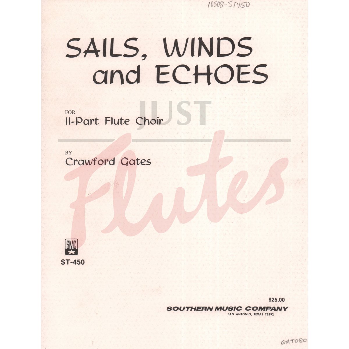 Sails, Winds and Echoes for Flute Choir