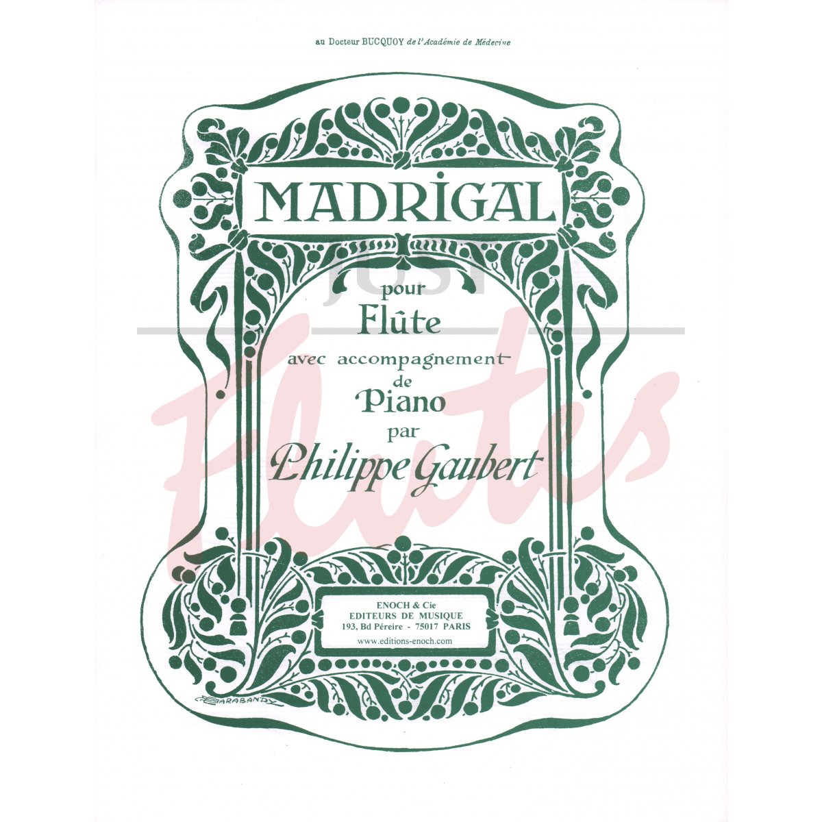 Madrigal for Flute and Piano