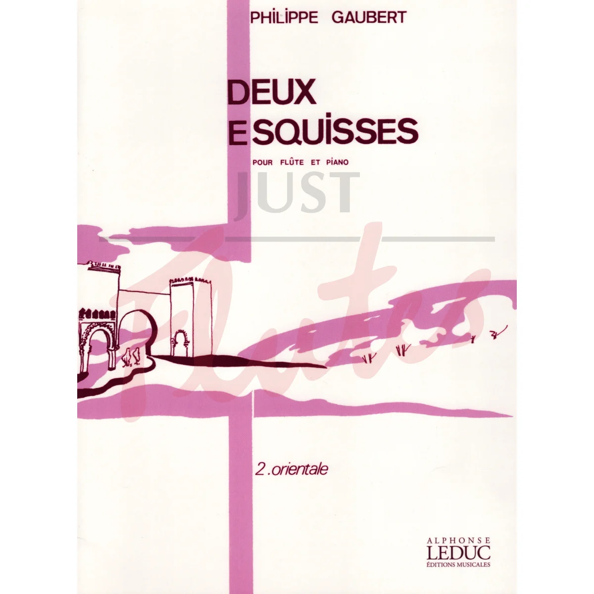 Deux Esquisses: No. 2 Orientale for Flute and Piano