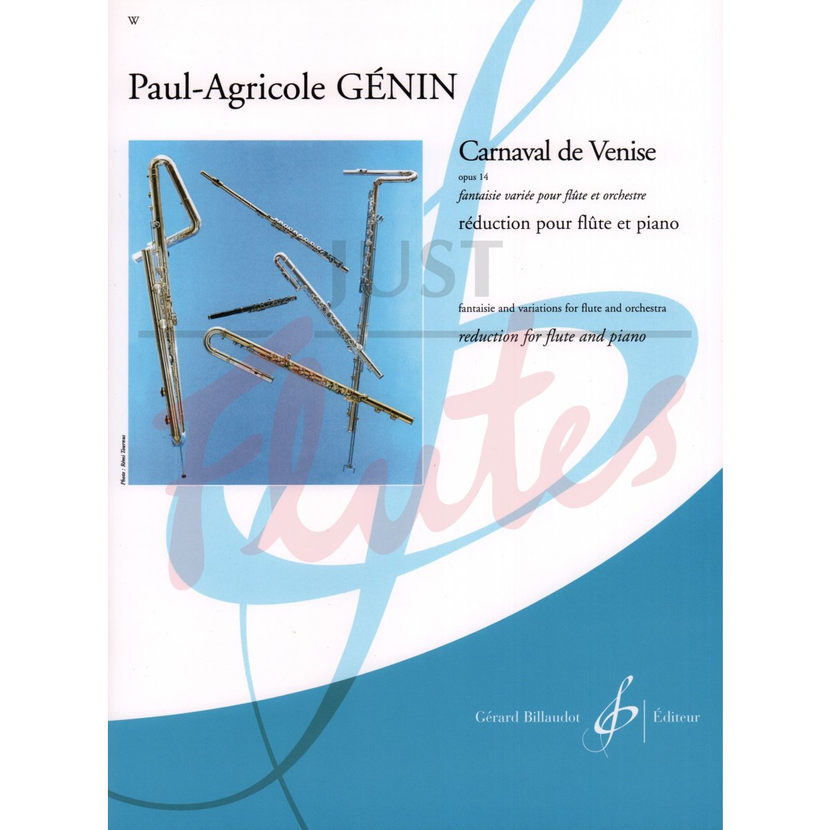Carnival of Venice: Fantaisie and Variations for Flute and Piano