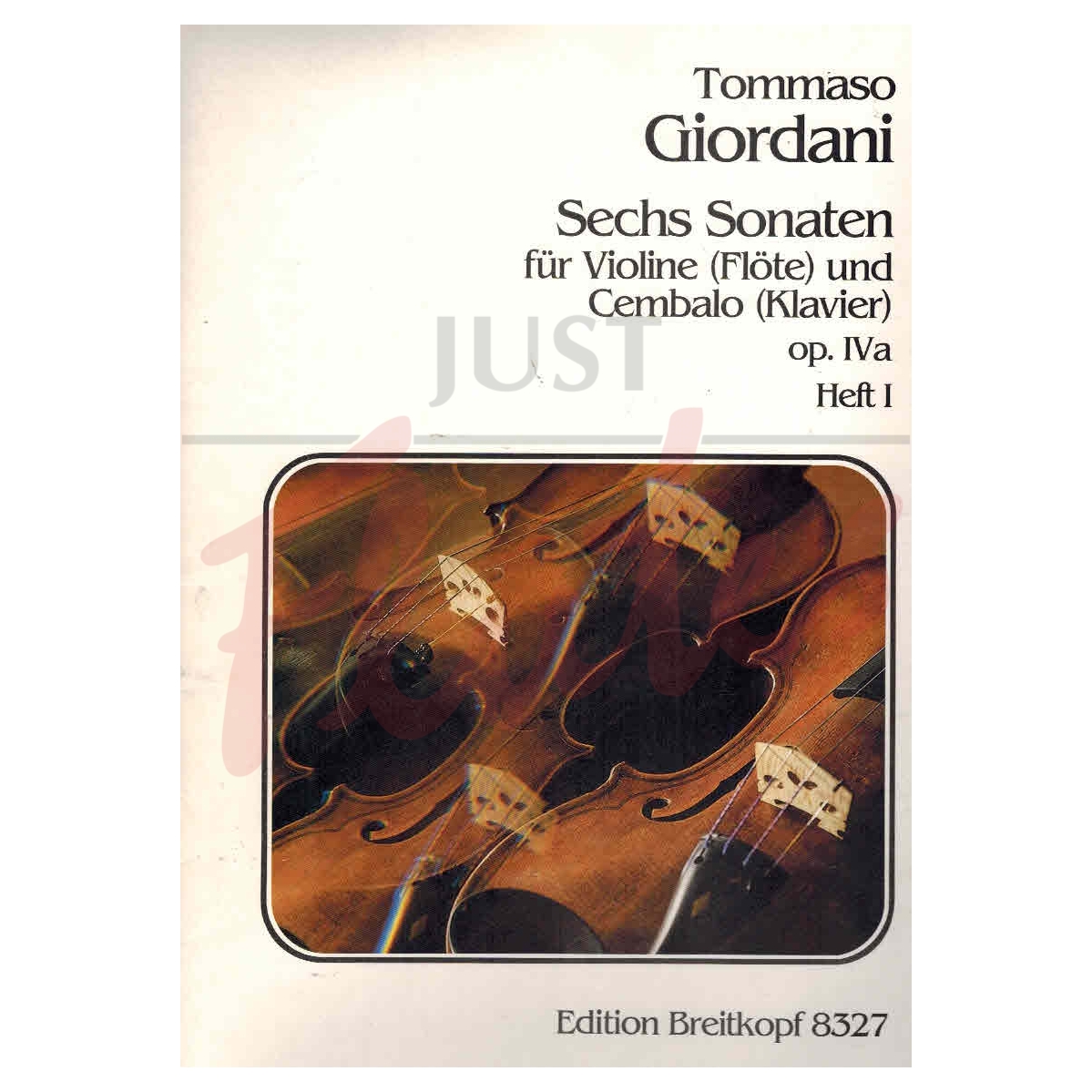 6 Sonatas Op IVa Book 1