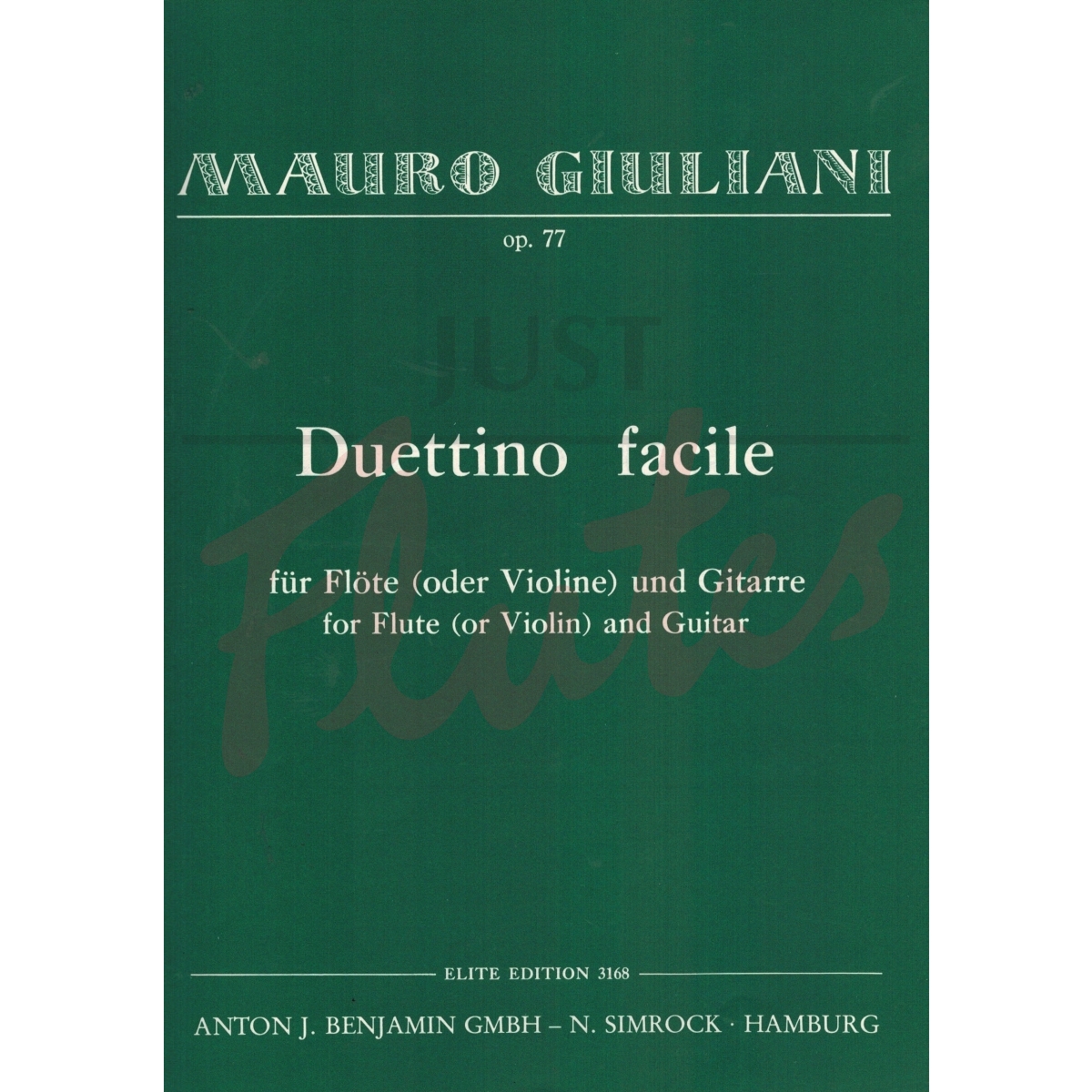 Duettino Facile for Flute (or Violin) and Guitar