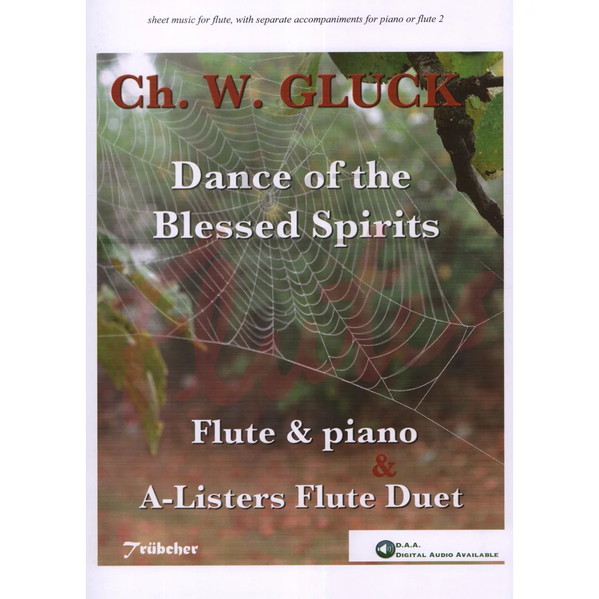 Dance of the Blessed Spirits for Flute and Piano