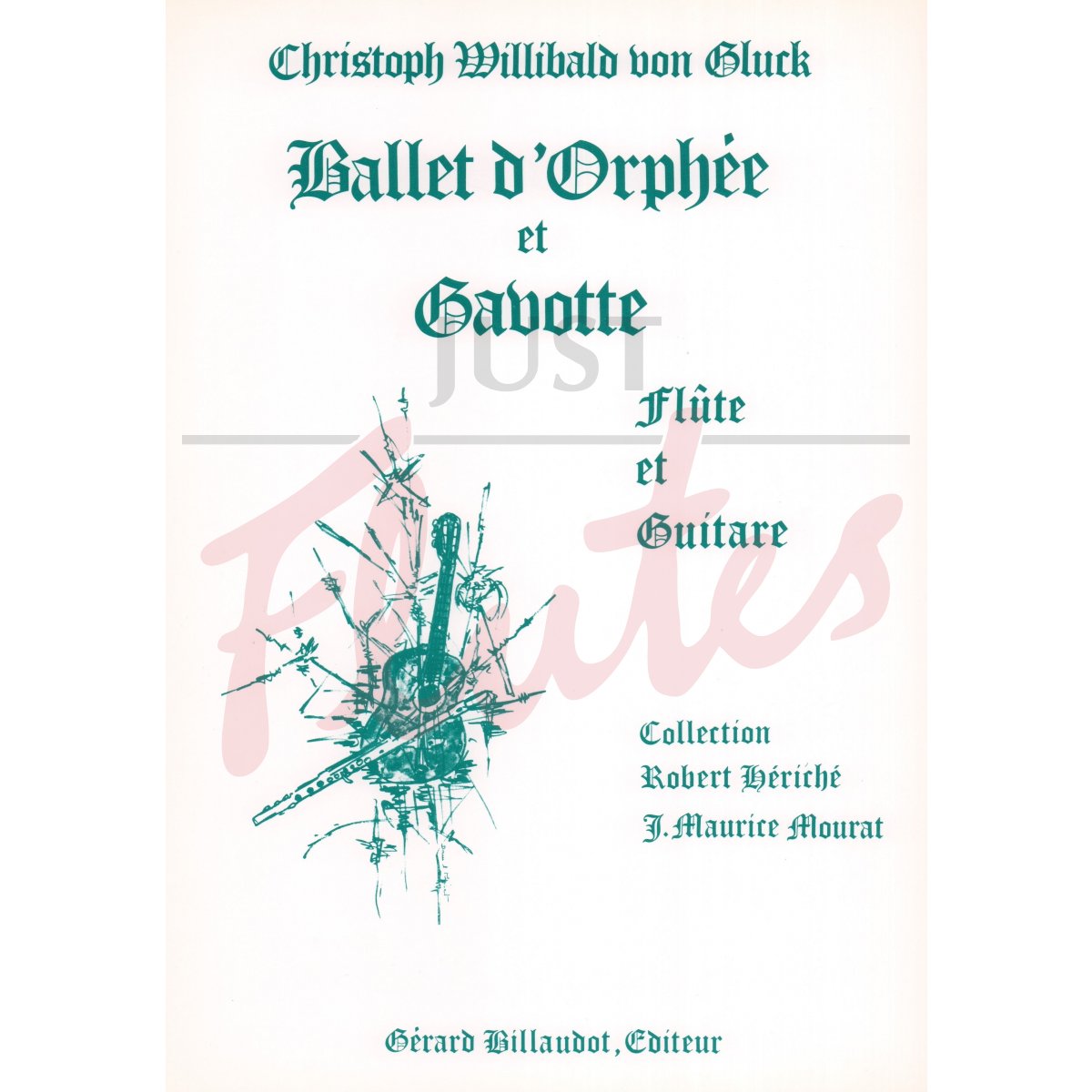 Dance of the Blessed Spirits &amp; Gavotte for Flute and Guitar
