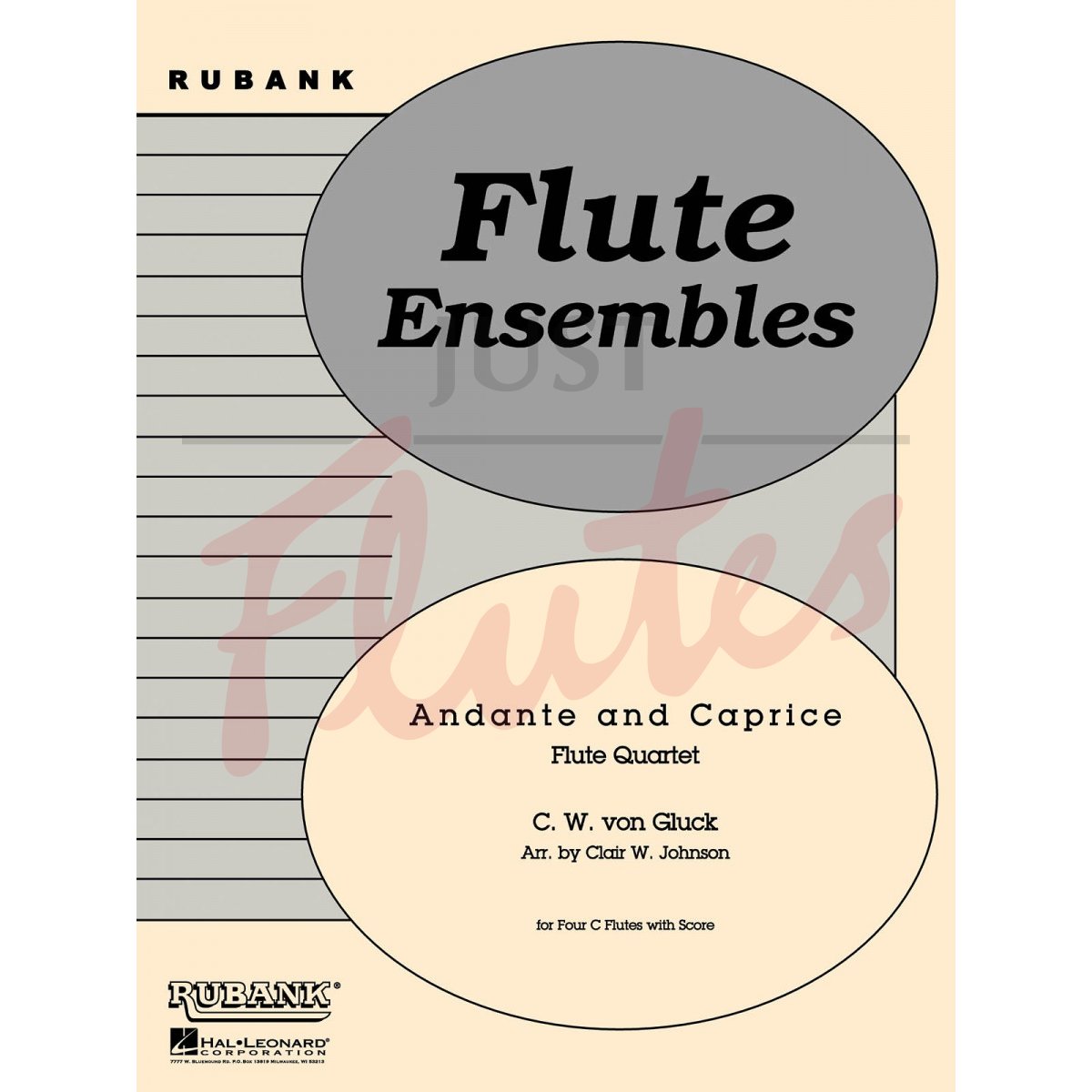 Andante and Caprice [4 Flutes]