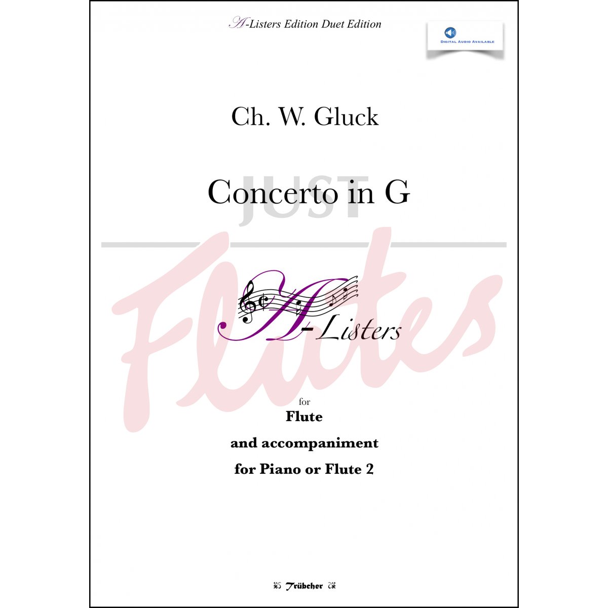 Concerto in G major for Flute and Piano, or Two Flutes