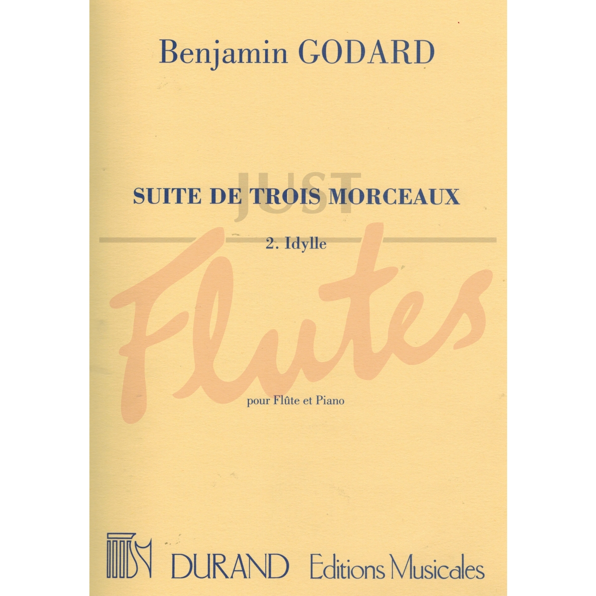 Idylle from &quot;Suite de Trois Morceaux&quot; for Flute and Piano