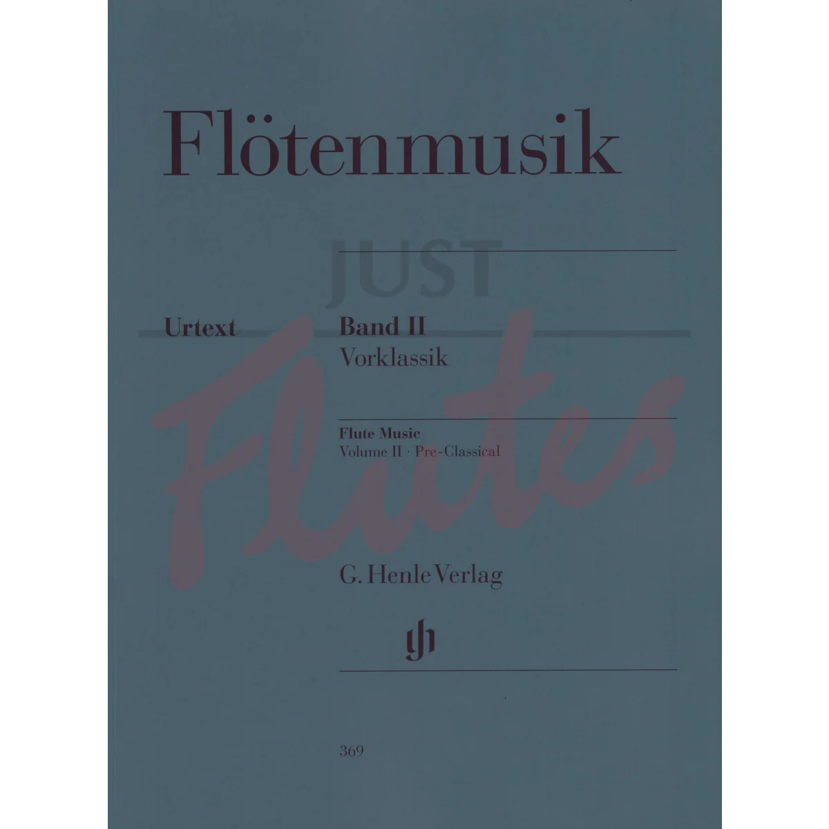 Flute Music for Flute and Basso Continuo, Vol 2: Pre-Classical