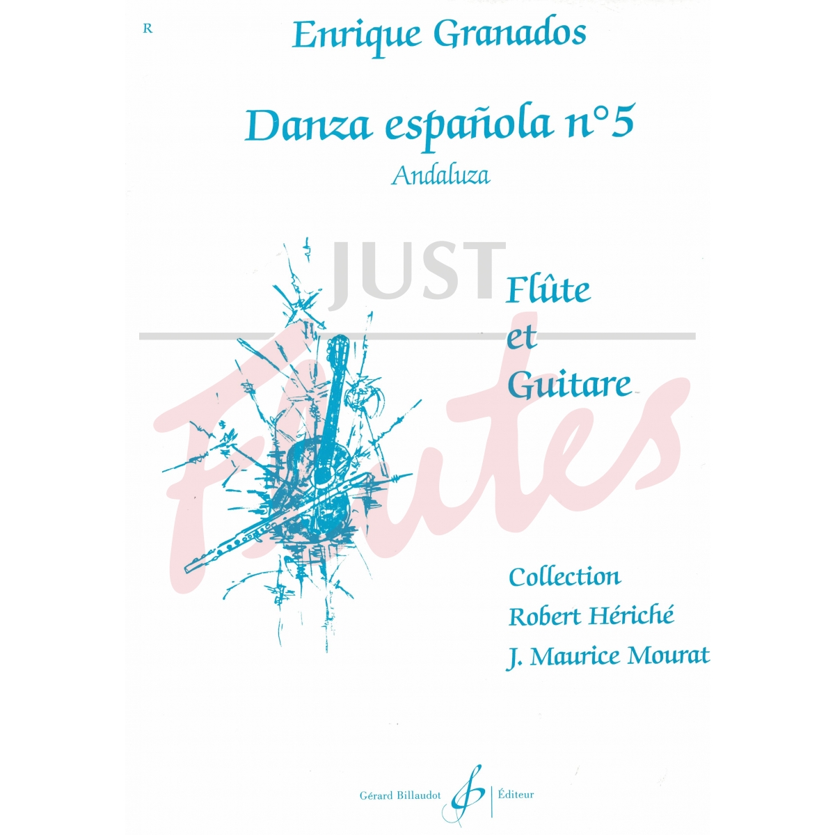 Danza Española No 5: Andaluza for Flute and Guitar