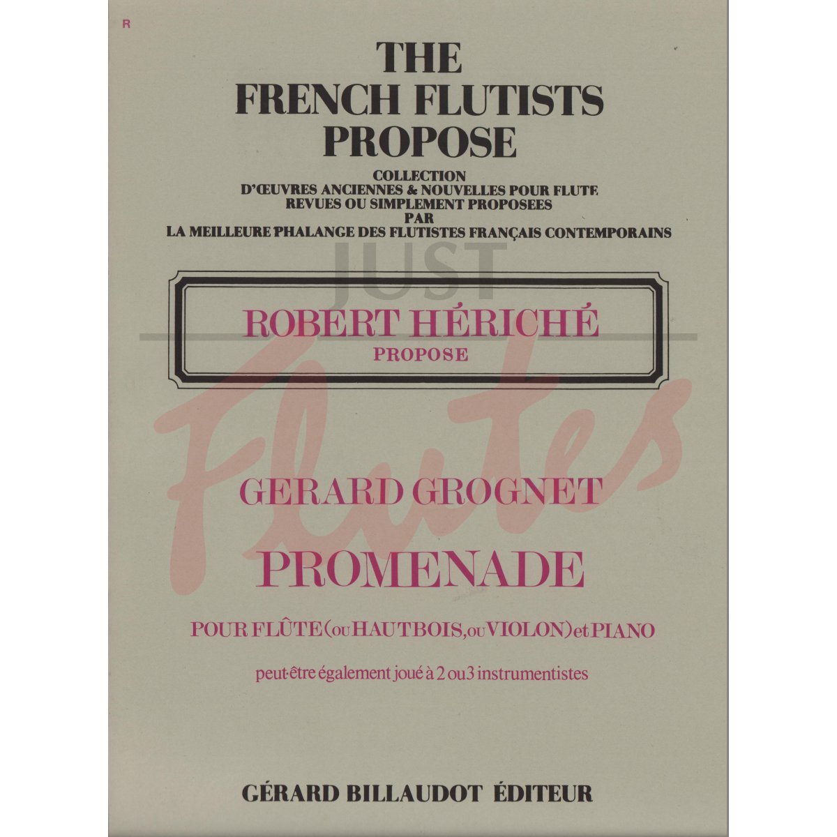 Promenade for Three Flutes and Piano
