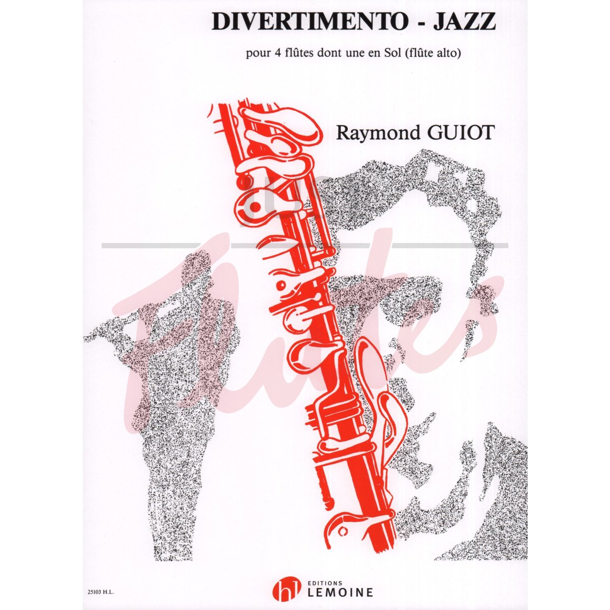 Divertimento-Jazz for Three Flutes and Alto Flute