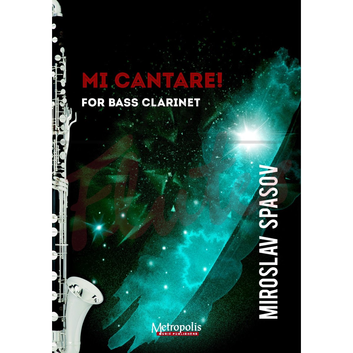 Mi Cantare! for Solo Bass Clarinet