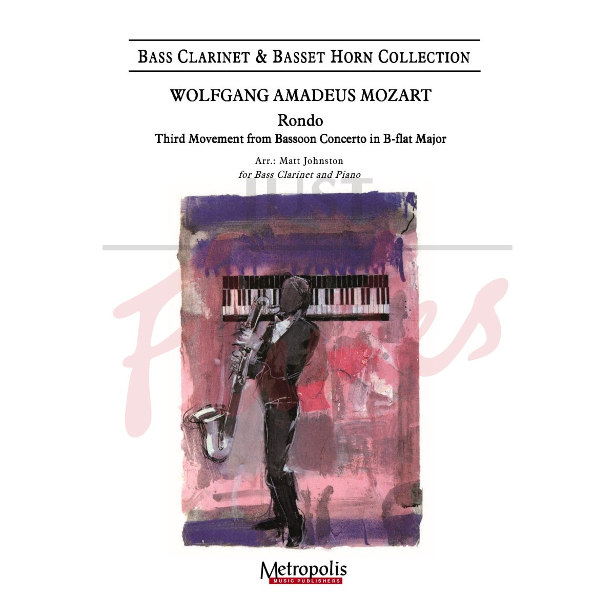 Rondo - Third Movement from Bassoon Concerto for Bass Clarinet and Piano