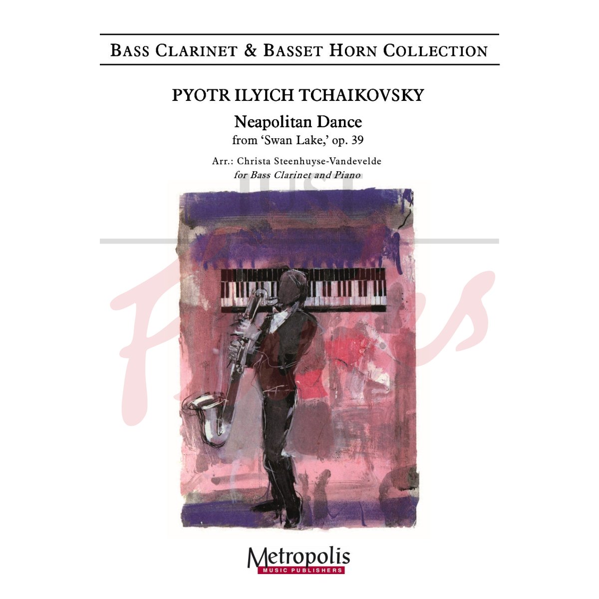 Neapolitan Dance for Bass Clarinet and Piano