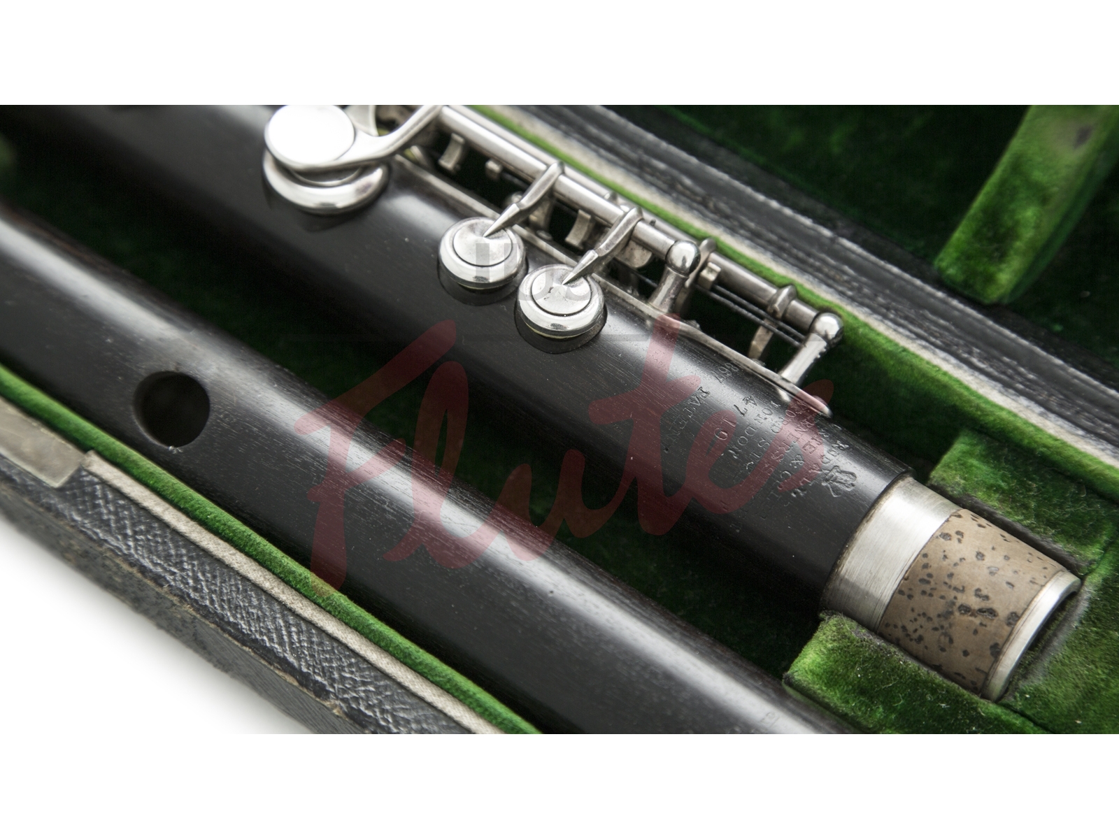 PreOwned Rudall Carte 1867 System Flute. Just Flutes