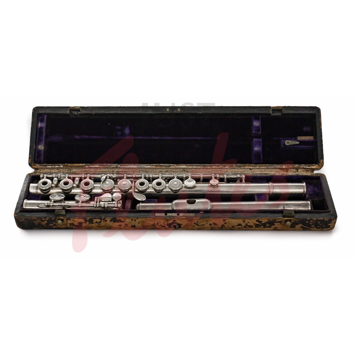 Vintage Lebret Silver-Plated Flute #45XX