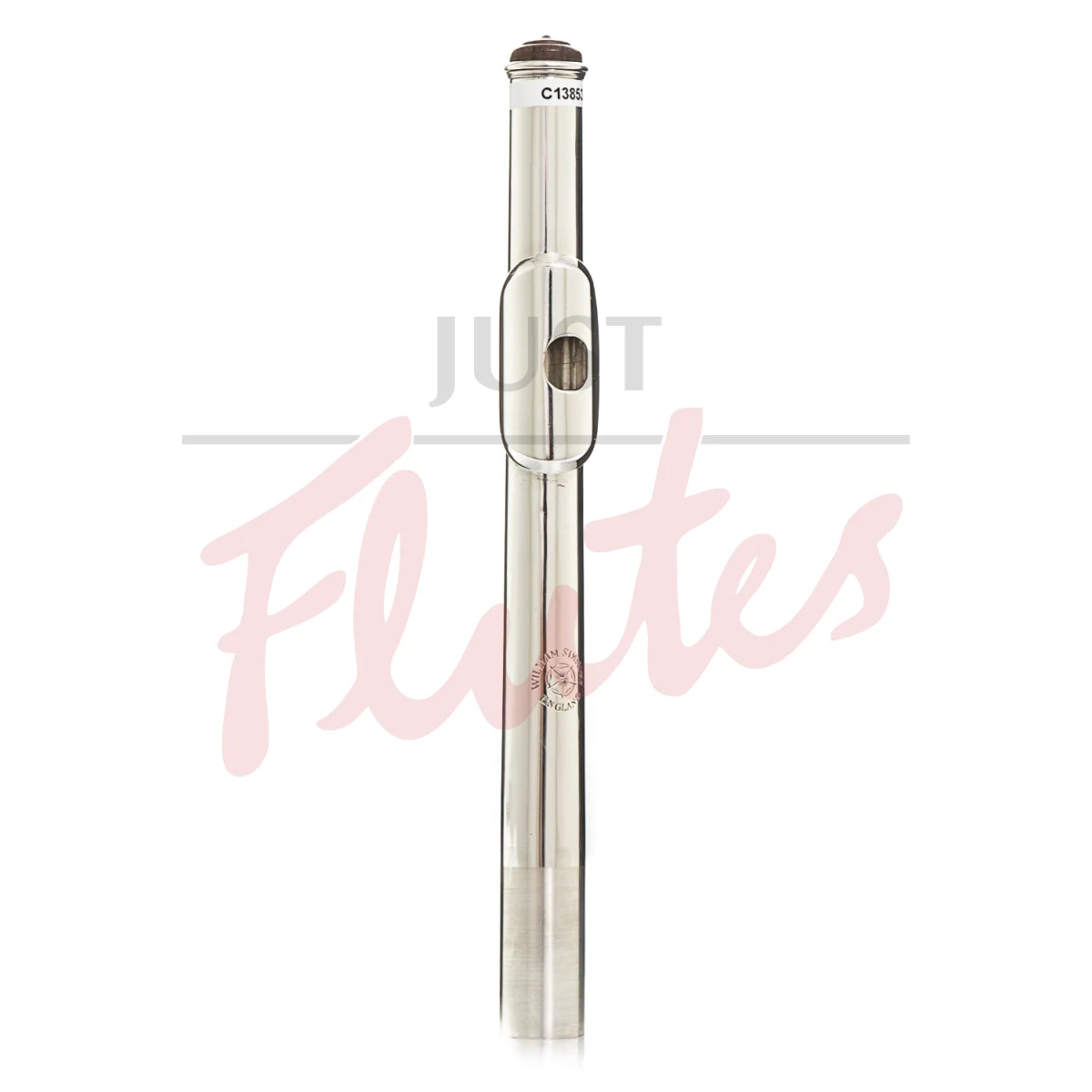 PreOwned Willy Simmons Solid Flute Headjoint with Wooden Crown. Just Flutes