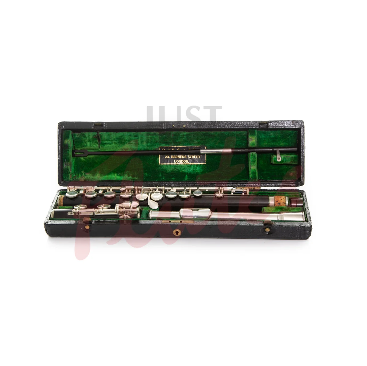 Vintage Rudall, Carte &amp; Co Cocus Flute #80XX