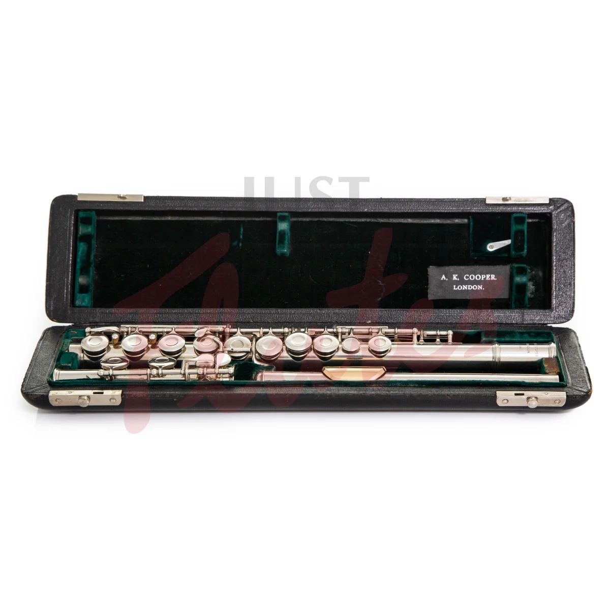 Vintage Albert Cooper Silver Handmade Flute