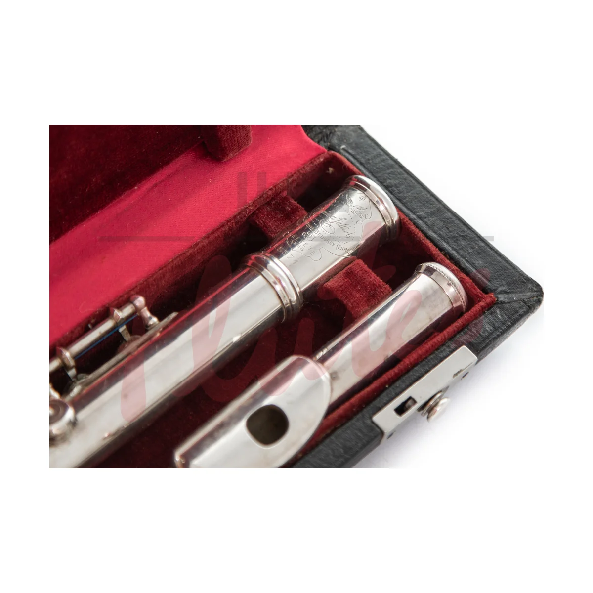 Vintage Djalma Julliot Plated Flute. Just Flutes, award-winning UK