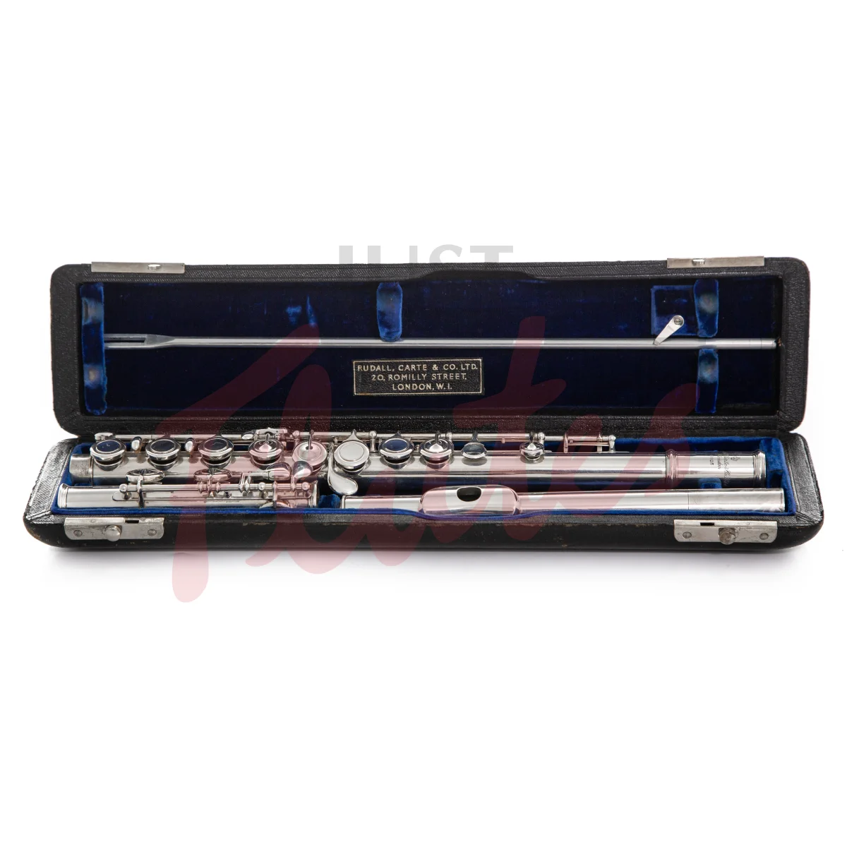 Vintage Rudall, Carte &amp; Co Solid Flute
