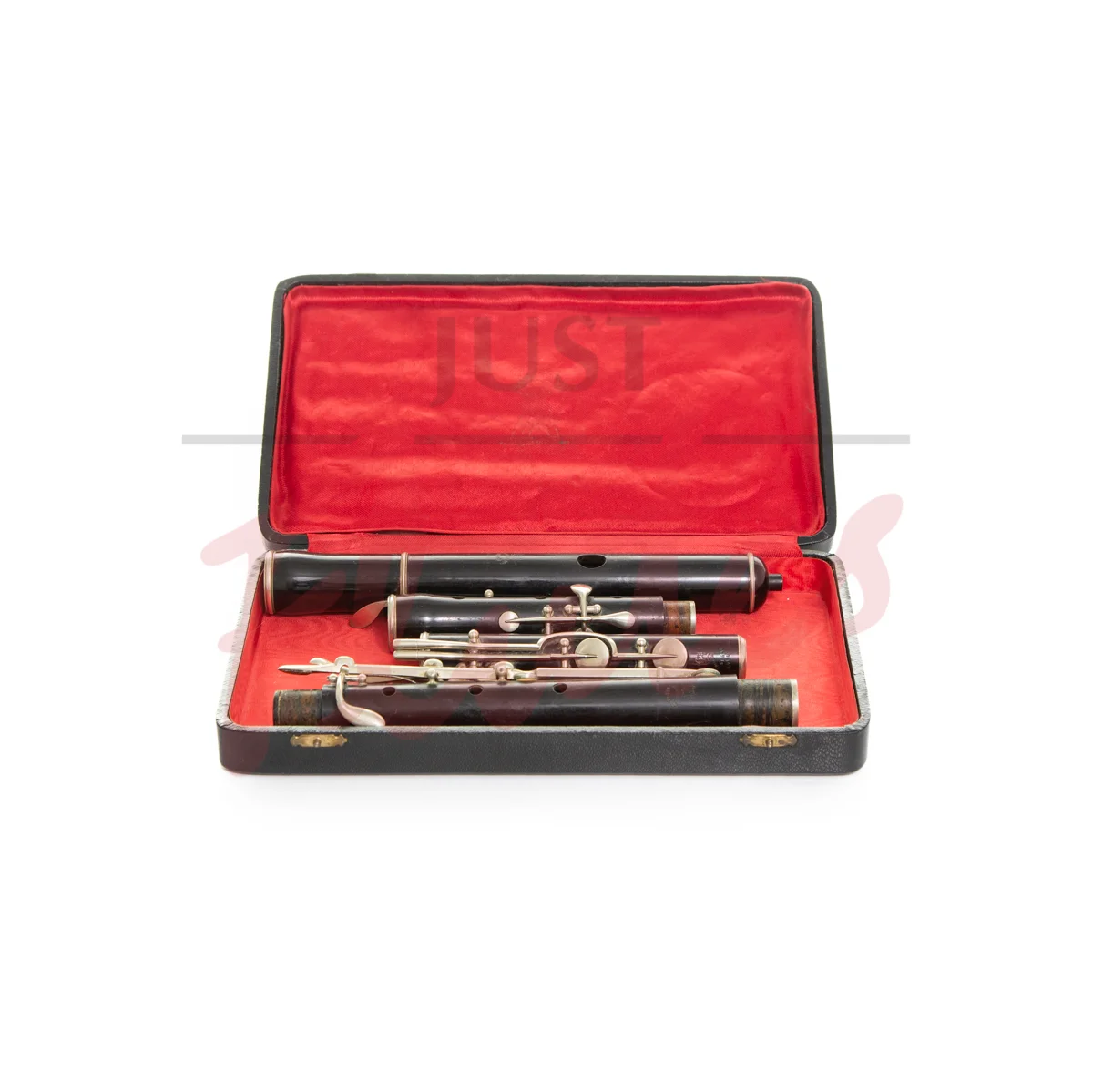 Pre-Owned Emile Henon Ebony 10 Key Traditional Flute