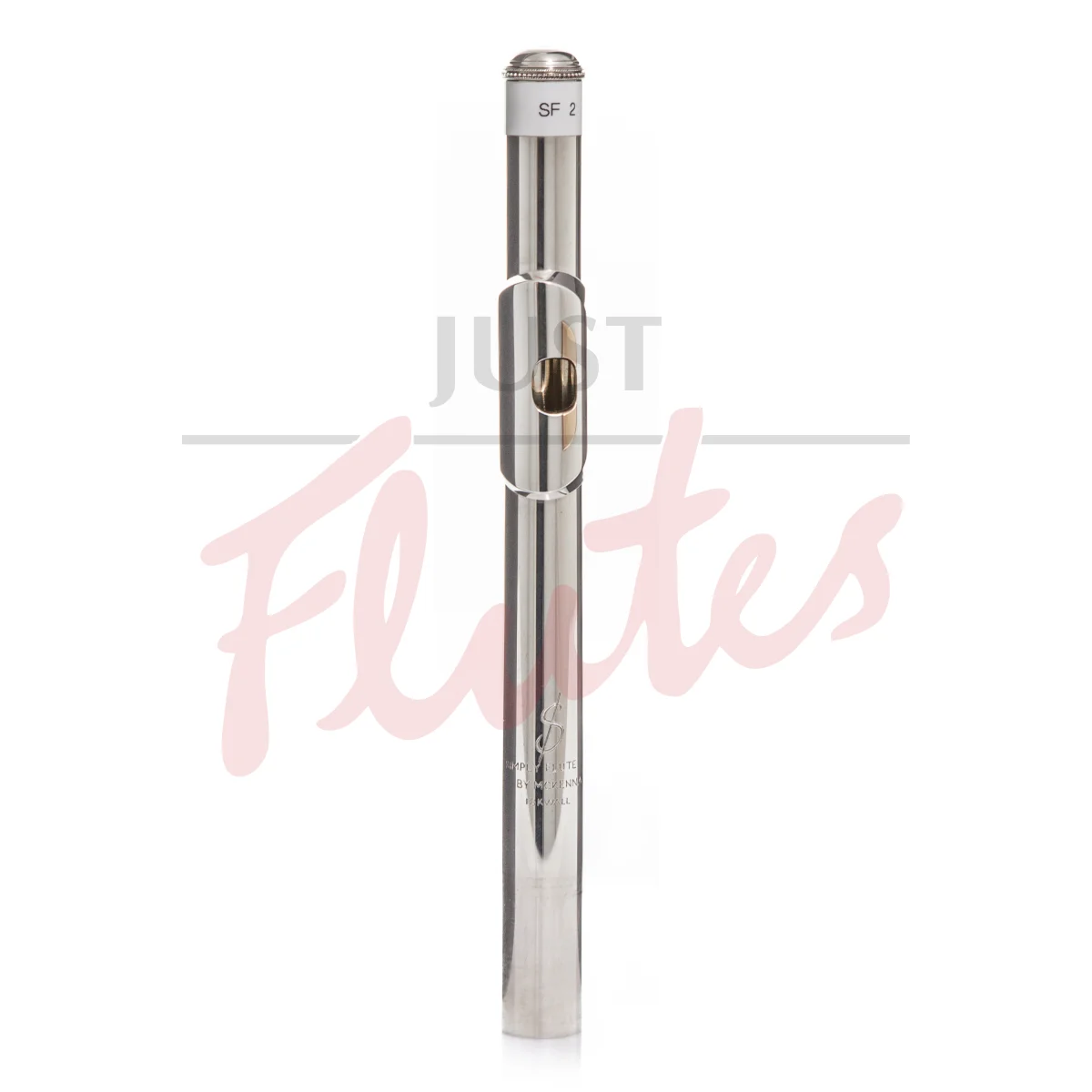 Pre-Owned SF by McKenna Solid Flute Headjoint with 18k Rose Riser and Adler Wings