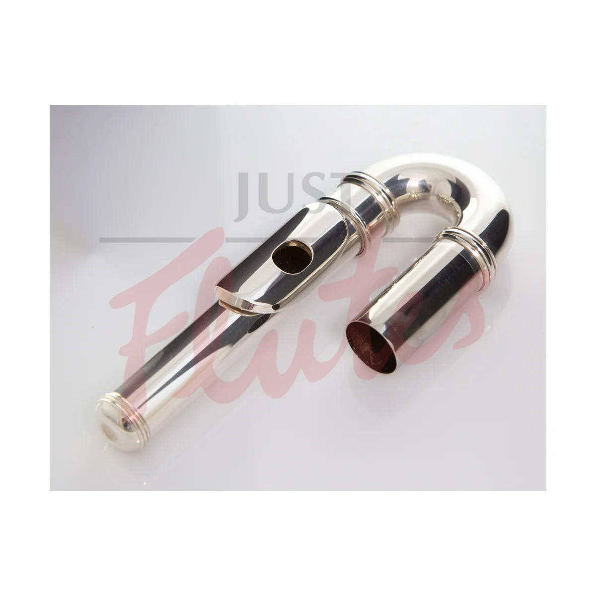Pre-Owned Jupiter Silver-plated Curved Headjoint Flute Headjoint