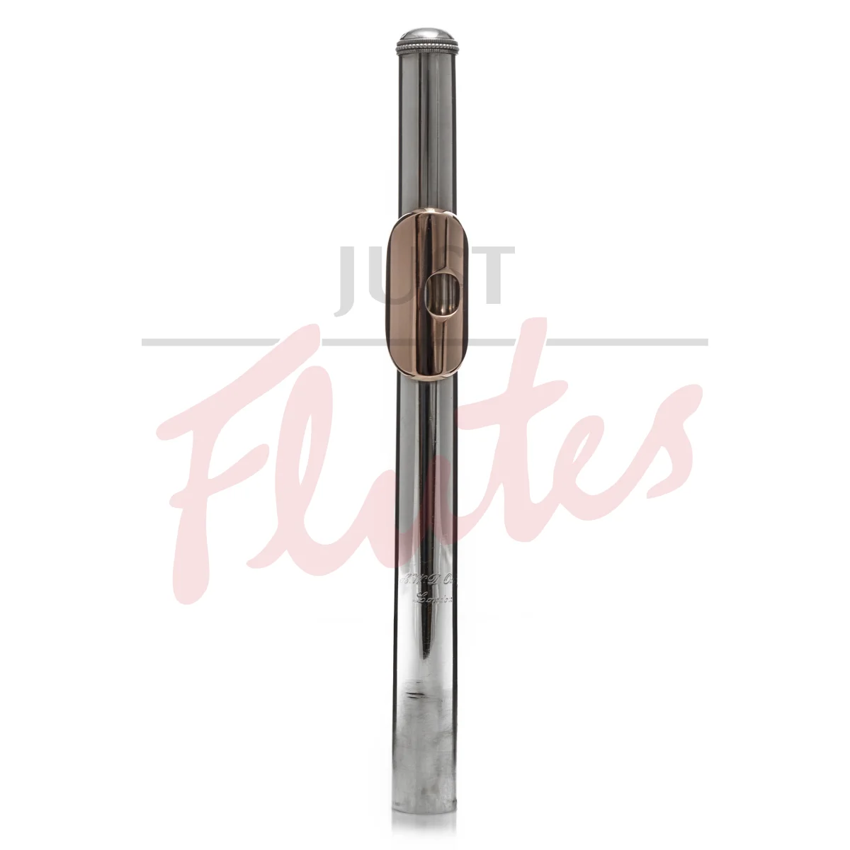 Pre-Owned Andrew Oxley Solid Handmade Flute Headjoint with 9k Rose Lip &amp; Riser